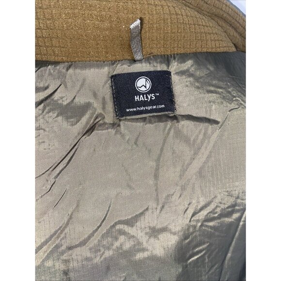 Halys Sekri PCU Level 7 Vest Jacket Mens Sz Large Green Olive Outdoor Insulated - Picture 11 of 13